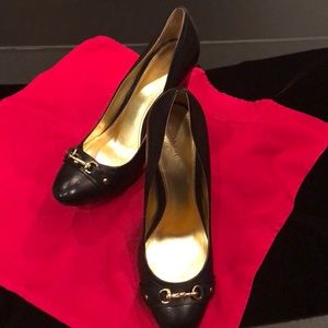 Coach      black leather